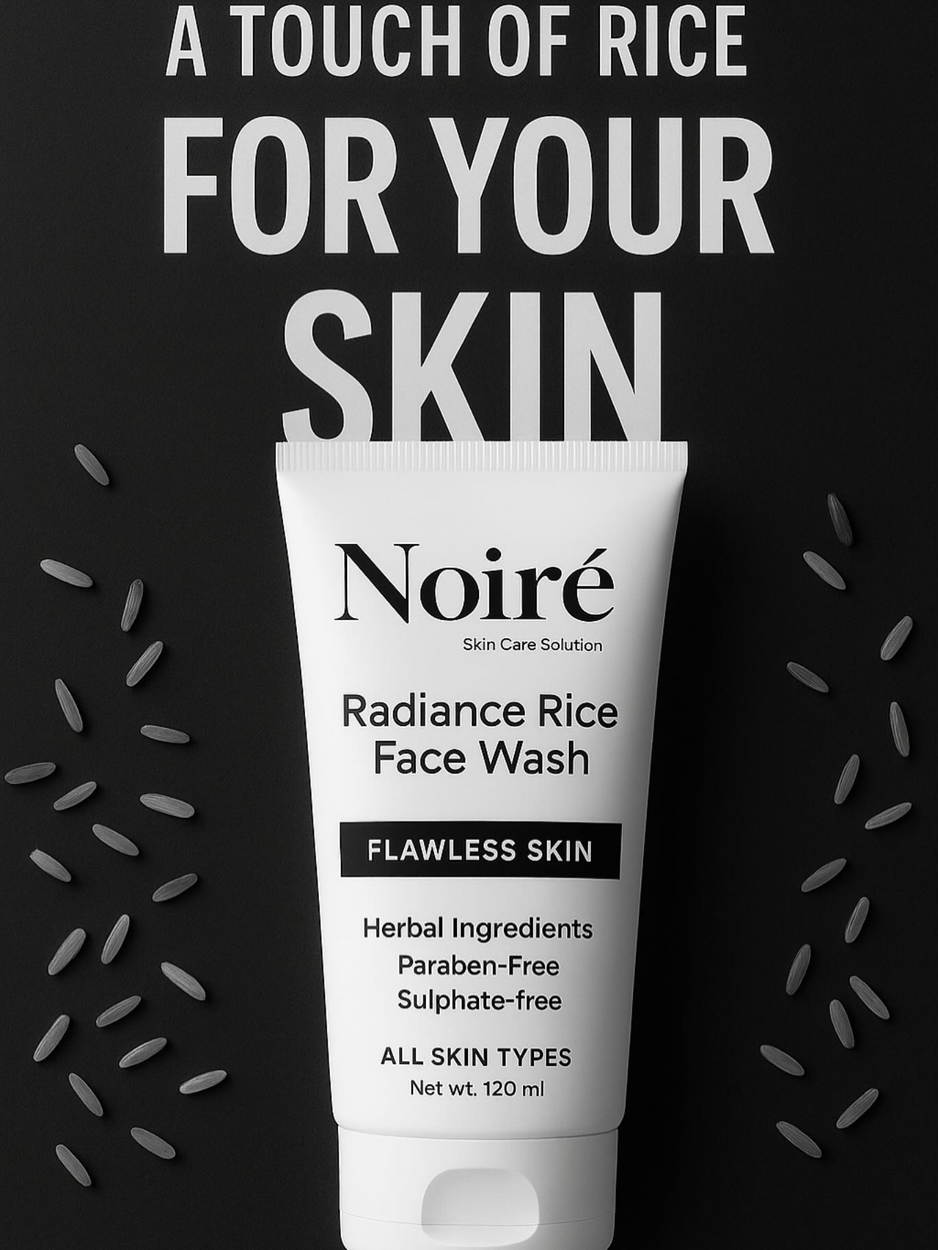Noiré Radiance Rice face wash Gentle & Soothing