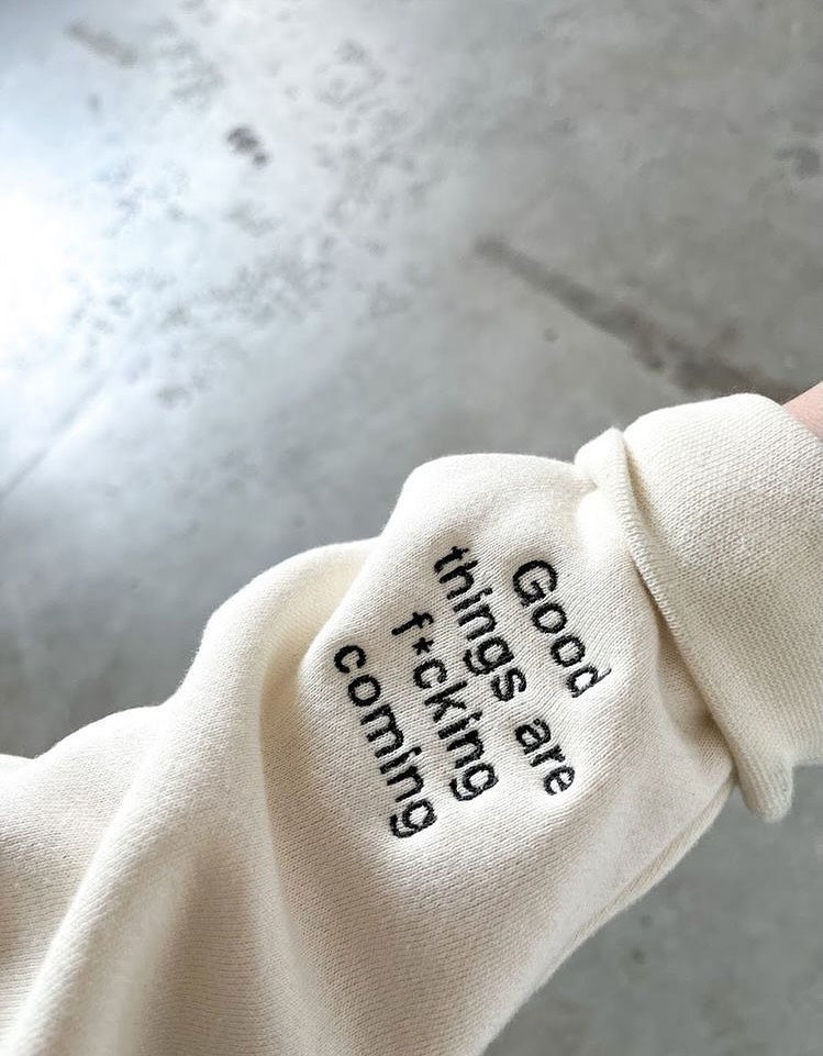 'No Promises' Knit Quarter Zip Cardigan